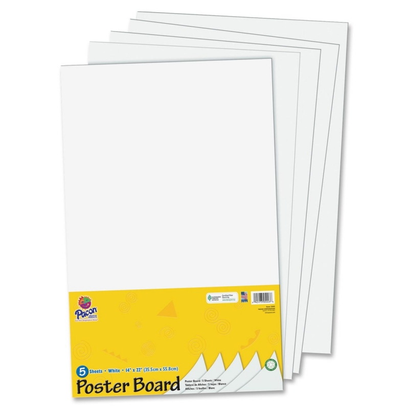 Pacon Half-size Sheet Poster Board 5443 PAC5443