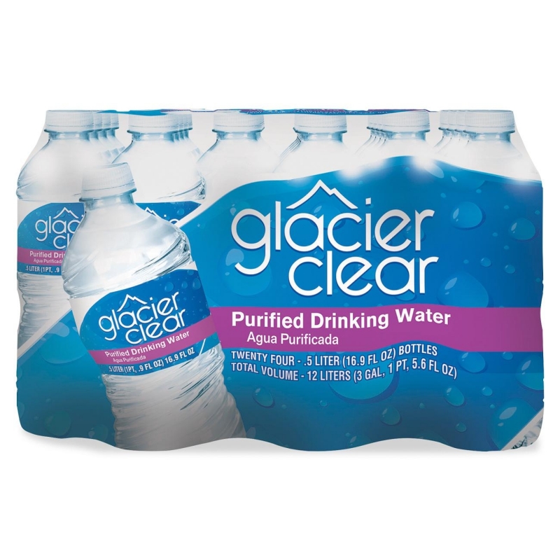 Glacier Clear Purified Drinking Water 500528 PWT500528