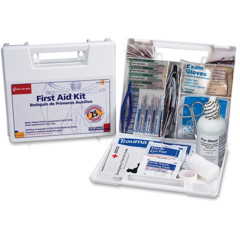 First Aid Only 25 Person Bulk First Aid Kit 223UFAO FAO223UFAO