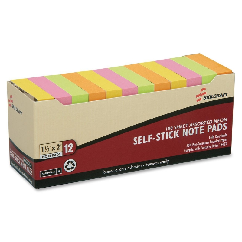 SKILCRAFT Self-Stick Note Pad 3857560 NSN3857560