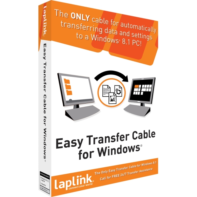 Laplink Easy Transfer Cable for Windows PACBLEXV01000PXRTPEN