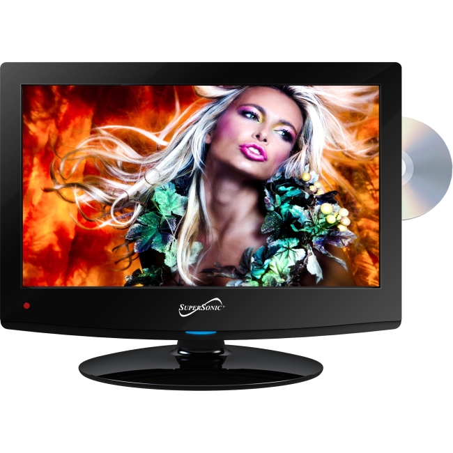 Supersonic 15" Class Widescreen LED HDTV with Built-in DVD Player SC-1512