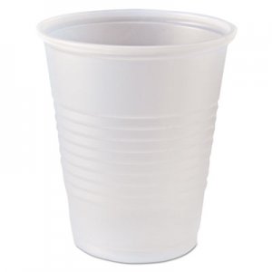 Fabri-Kal RK Ribbed Cold Drink Cups, 5 oz, Clear, 2500/Carton FABRK5 9508020