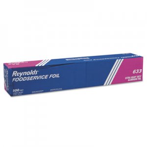 Reynolds Wrap Extra Heavy-Duty Aluminum Foil Roll, 24" x 500 ft, Silver RFP633 000000000000000633