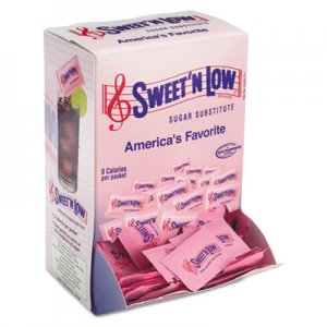 SWEET'N LOW Zero Calorie Sweetener, 1 g Packet, 400 Packet/Box, 4 Box/Carton SMU50150CT 50150 CASE