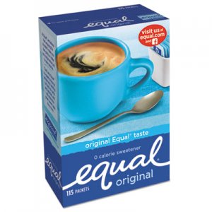 Equal Zero Calorie Sweetener, 1 g Packet, 115/Box OFX20015445 20015445