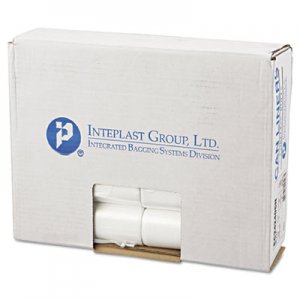 Inteplast Group Commercial Can Liners, Perforated Roll, 10gal, 24 x 24, Natural, 1000/Carton IBSEC242406N EC242406N