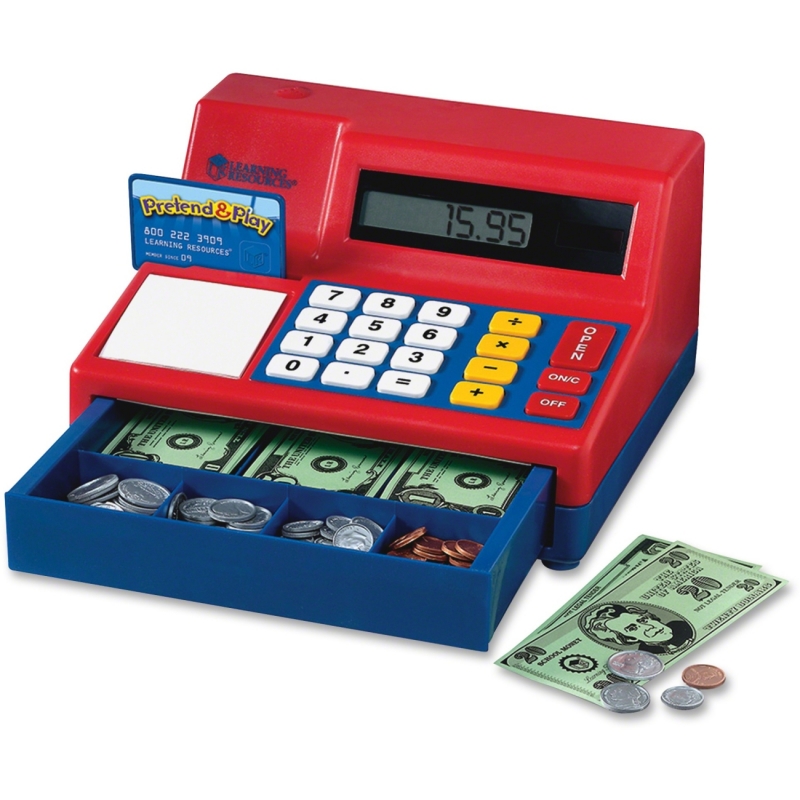 Pretend & Play Pretend & Play Calculator Cash Register LER2629 LRNLER2629