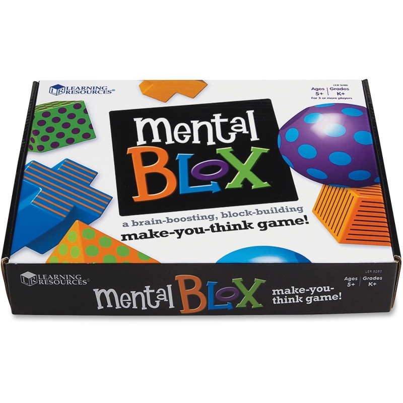 Learning Resources Mental Blox Critical Thinking Activity Set, 20pkg LER9280 LRNLER9280