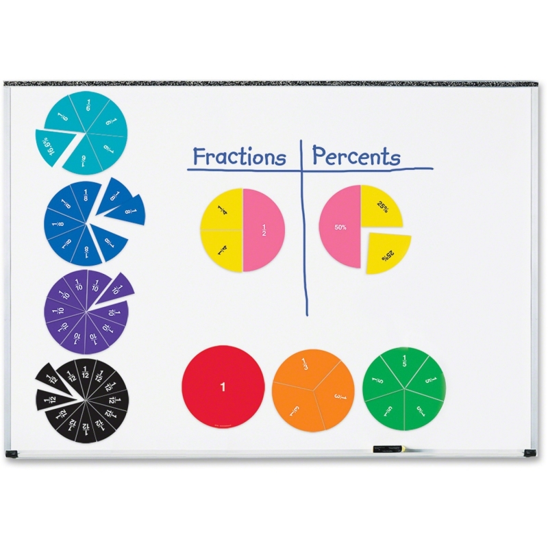 Learning Resources Double-Sided Magnetic Fraction Circles LER1616 LRNLER1616