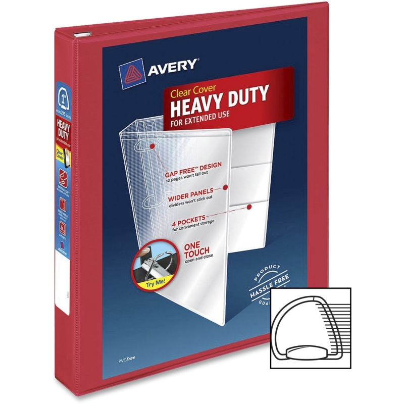 Avery Heavy-Duty EZD Ring Reference View Binders 79170 AVE79170