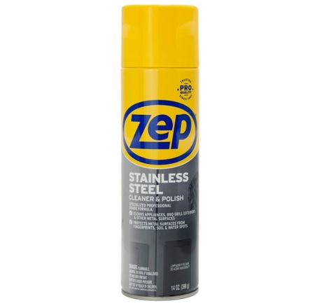 Zep Commercial Stainless Steel Cleaner and Polish ZUSSTL14 ZPEZUSSTL14