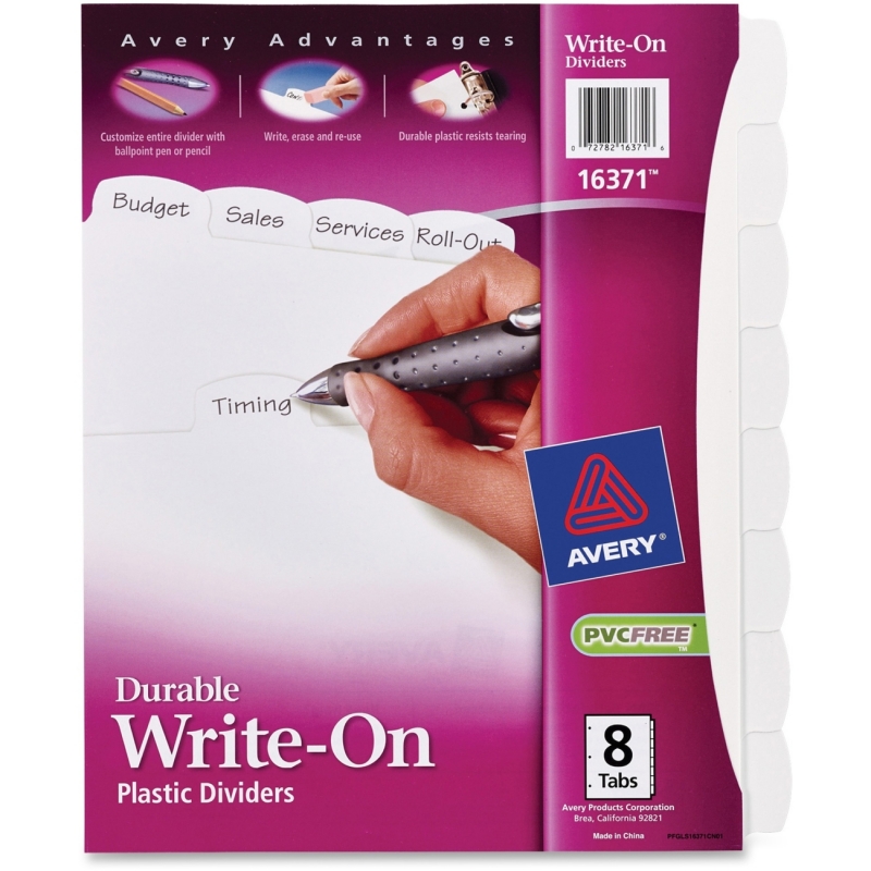 Avery Durable Write-On Divider Sets 16371 AVE16371