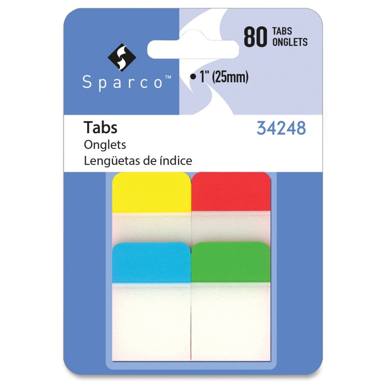 Sparco 1" Durable Tabs 34248 SPR34248