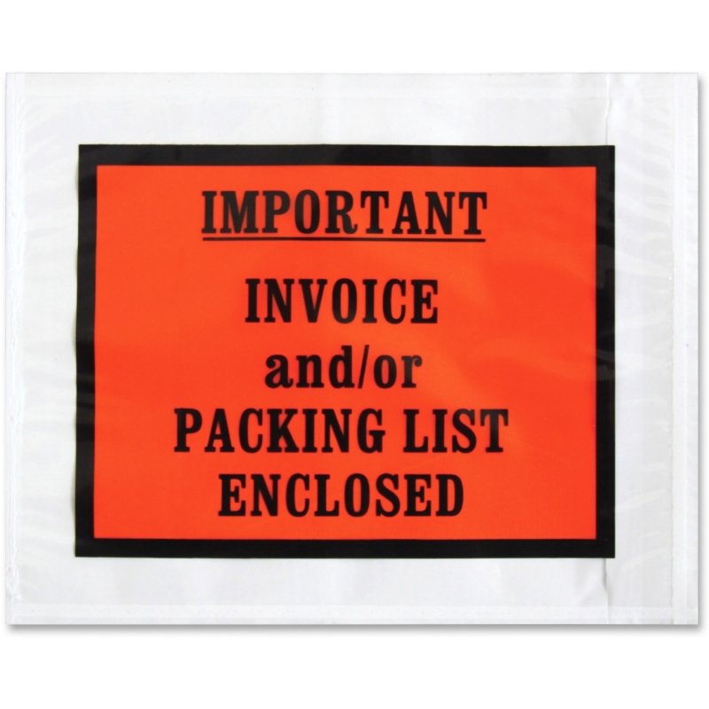 Sparco Pre-labeled Important Invoice Envelopes 41928 SPR41928