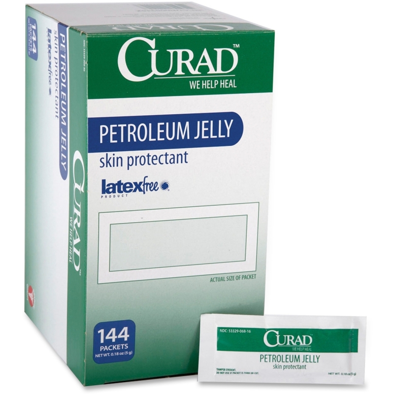 Curad Petroleum Jelly Ointment Packets CUR005345Z MIICUR005345Z