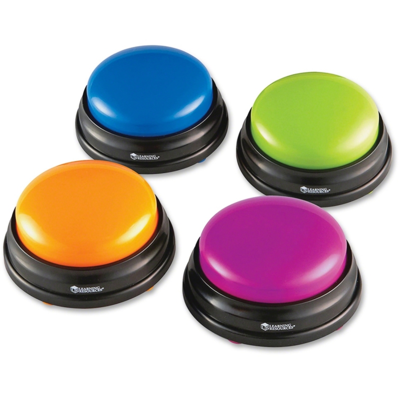 Learning Resources Answer Buzzers, Set of 4 LER3774 LRNLER3774