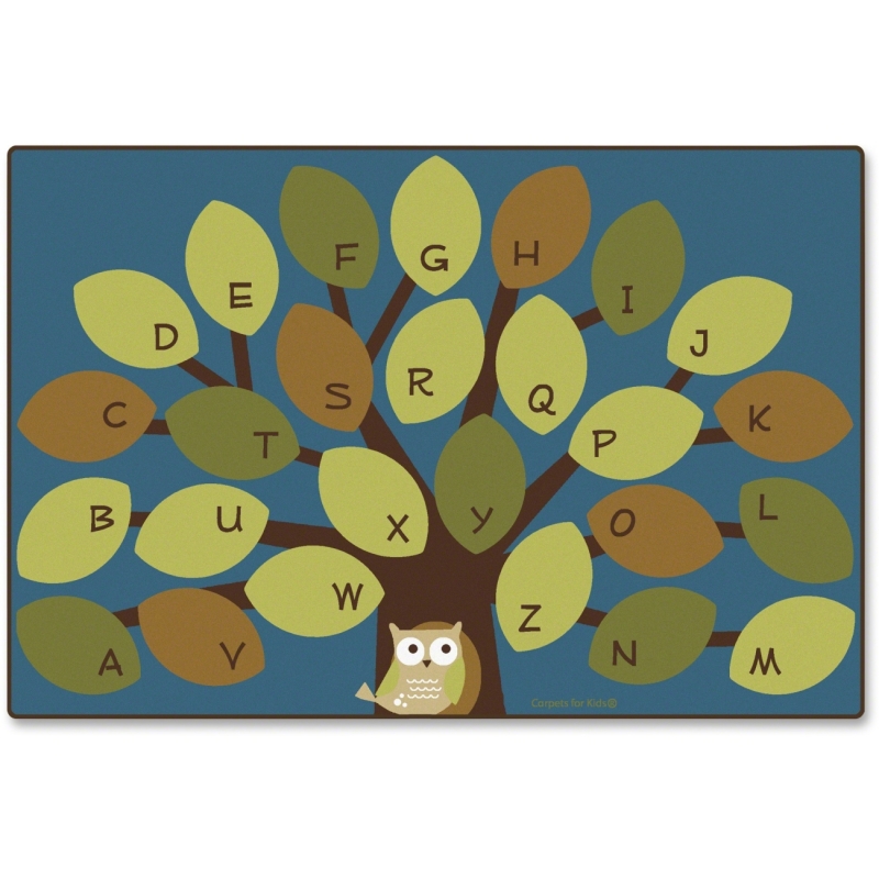 Carpets for Kids Owl-phabet Tree Woodland Rug 20724 CPT20724
