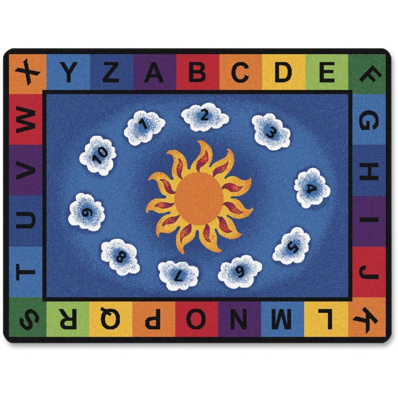 Carpets for Kids Sunny Day Learn/Play Rectangle Rug 9400 CPT9400