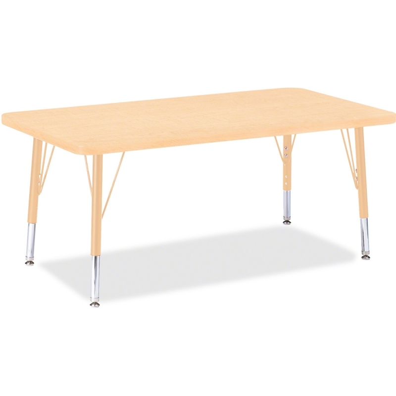 Berries Toddler Height Maple Prism Rectangle Table 6478JCT251 JNT6478JCT251