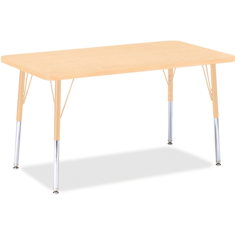 Berries Adult Height Maple Top/Edge Rectangle Table 6478JCA251 JNT6478JCA251