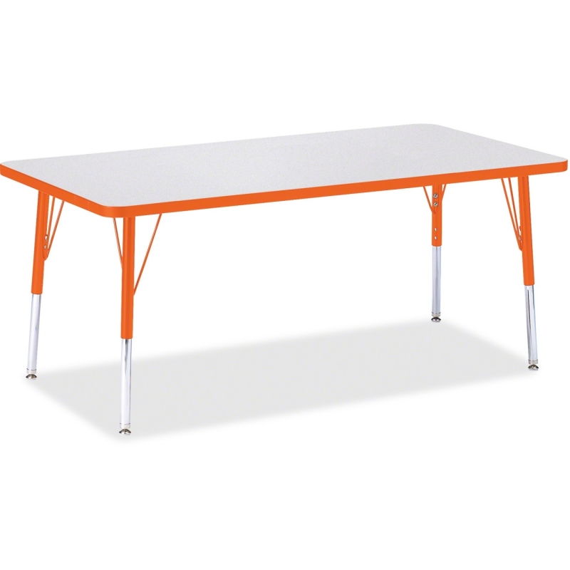 Berries Elementary Height Color Edge Rectangle Table 6408JCE114 JNT6408JCE114