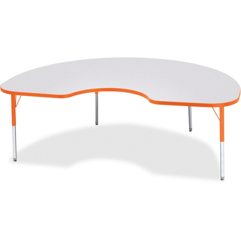 Berries Elementary Height Color Edge Kidney Table 6423JCE114 JNT6423JCE114