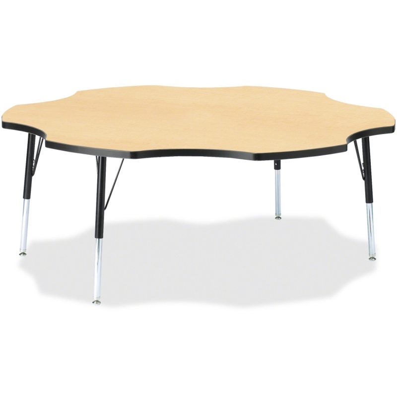 Berries Elementary Black Edge Six-leaf Table 6458JCE011 JNT6458JCE011