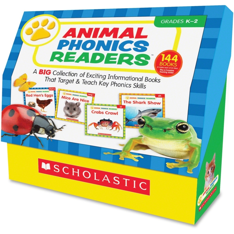 Scholastic Animal Phonics Readers 0545578140 SHS0545578140