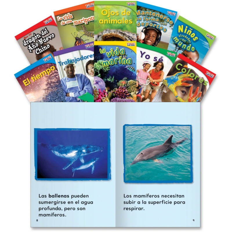 Shell TIME for Kids: Nonfiction Spanish Grade 1 Set 2 16098 SHL16098