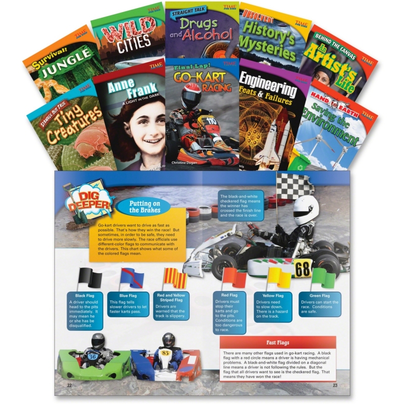 Shell TIME for Kids: Nonfiction Readers English Grade 4 Set 3 18252 SHL18252
