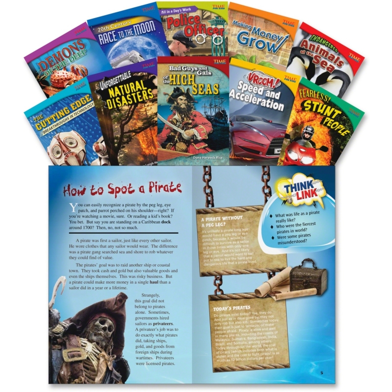 Shell TIME for Kids: Nonfiction Readers English Grade 5 Set 1 18253 SHL18253