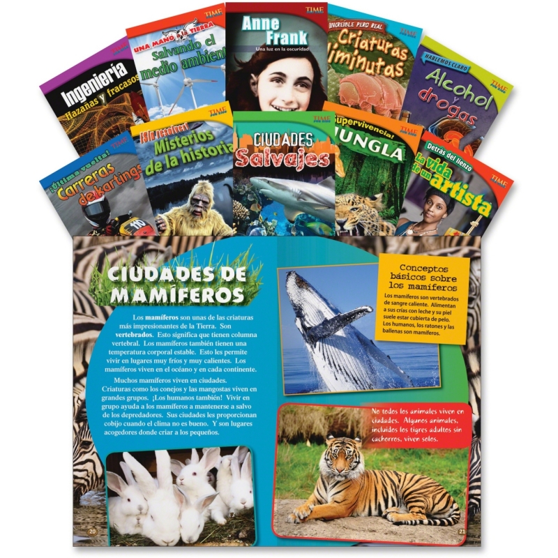 Shell TIME for Kids: 4th-grade Spanish 10-Book Set 3 18382 SHL18382