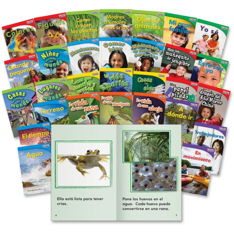 Shell TIME for Kids: Spanish 1st-grade 30-Book Set 18392 SHL18392