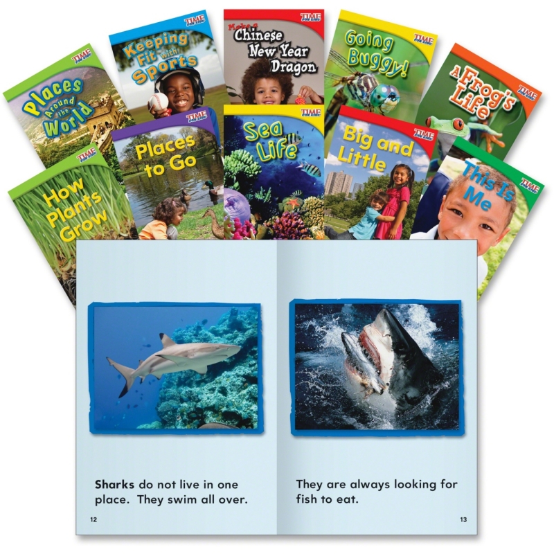 Shell TIME for Kids: Emergent 1st-Grade 30-Book Set 18393 SHL18393
