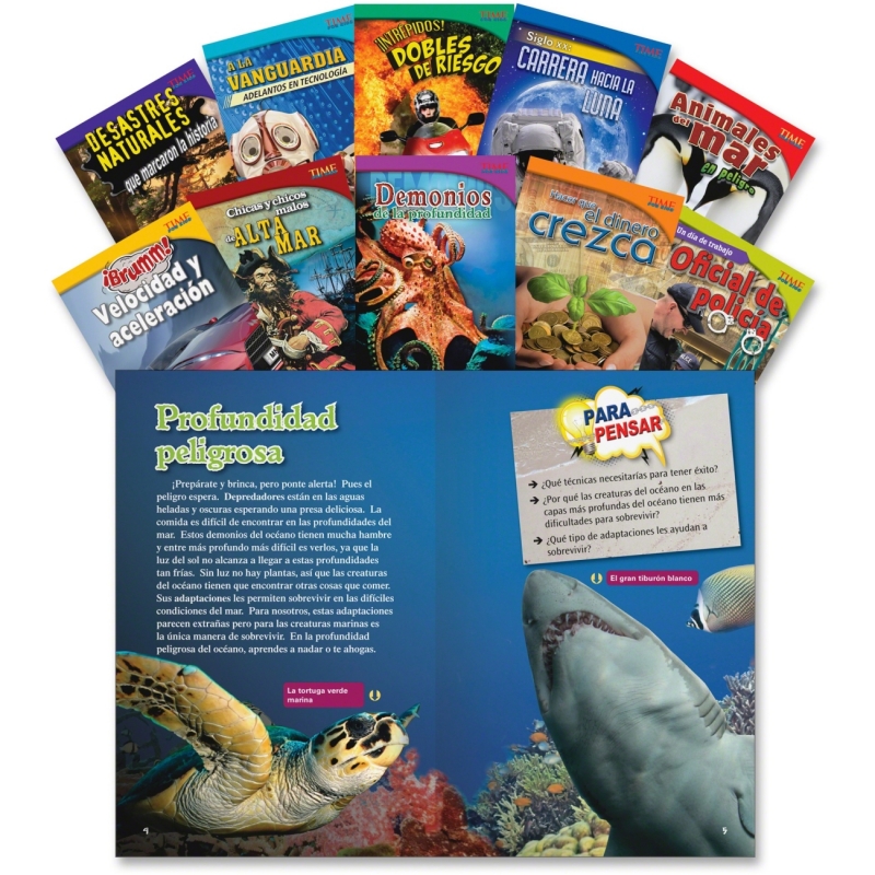 Shell TIME for Kids: Challenging 10 Book Spanish Set 1 18481 SHL18481