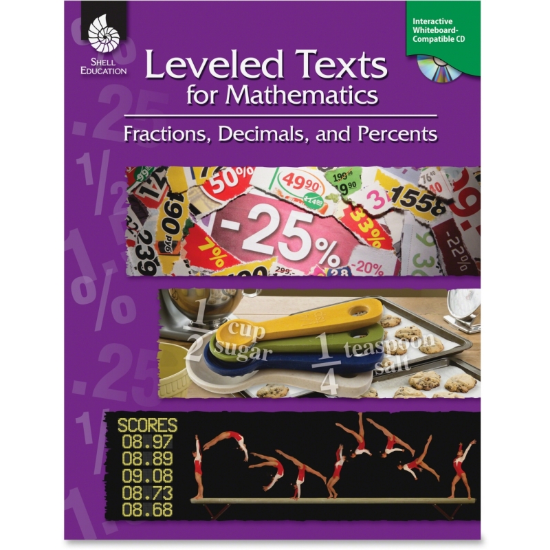 Shell Leveled Texts for Mathematics: Fractions, Decimals, and Percents 50785 SHL50785