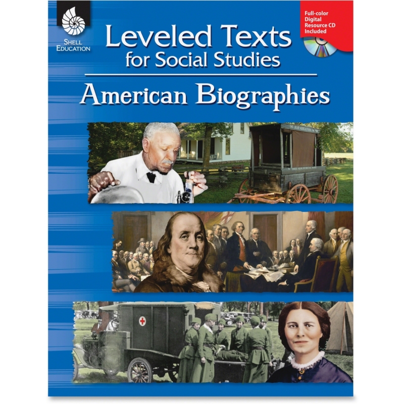 Shell Leveled Texts for Social Studies: American Biographies 50894 SHL50894
