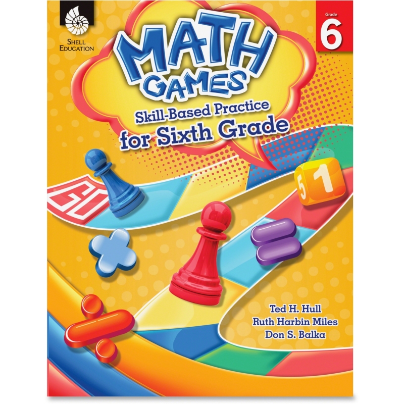 Shell Math Games: Skill-Based Practice for Sixth Grade 51293 SHL51293