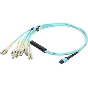 AddOn Fiber Optic Duplex Patch Network Cable ADD-MPO-6LC10M5OM3