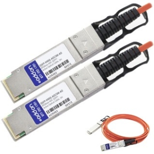 AddOn Fiber Optic Network Cable QSFP-H40G-AOC3M-AO