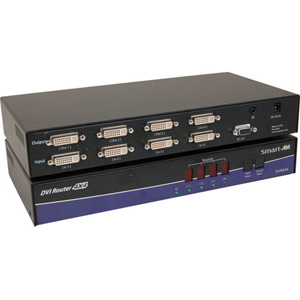 SmartAVI 4x4 DVI Matrix Video Switch DVR4X4