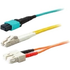 AddOn Fiber Optic Duplex Patch Network Cable ADD-ST-LC-3M5OM3