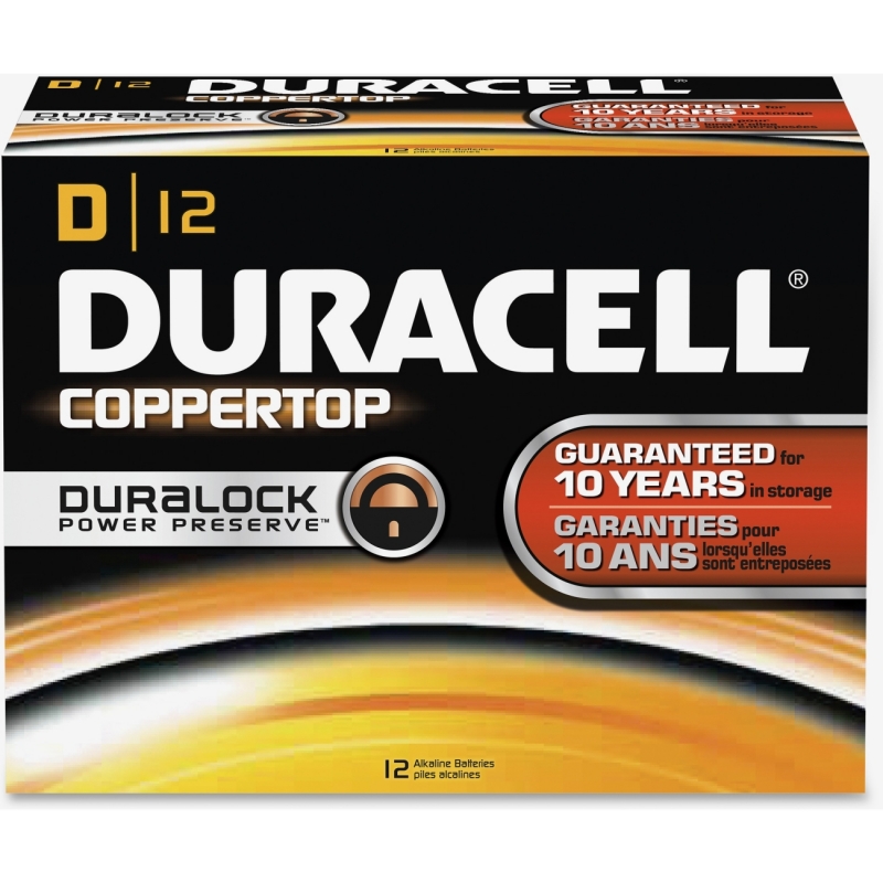 Duracell CopperTop D Batteries 01301 DUR01301