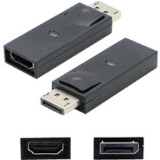 AddOn 5 pack of DisplayPort Male to HDMI Female Black Adapter DISPLAYPORT2HDMIADPT-5PK