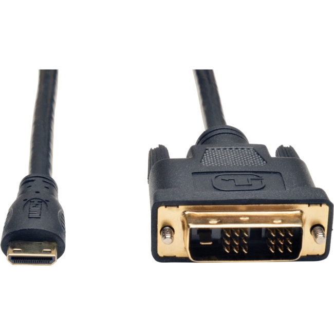 Tripp Lite Mini HDMI to DVI Adapter Cable (M/M), 3-ft P566-003-MINI