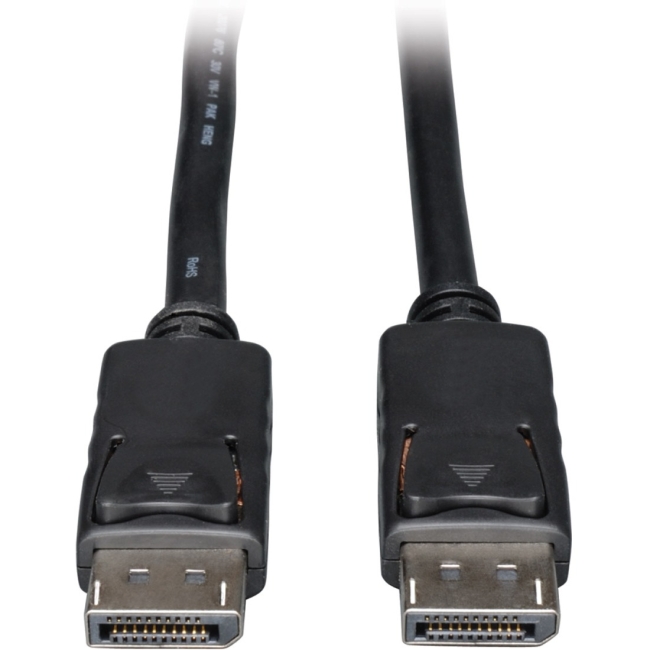 Tripp Lite DisplayPort Cable with Latches (M/M), 1-ft P580-001