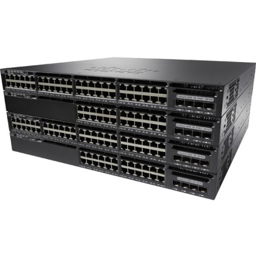 Cisco Catalyst Layer 3 Switch - Refurbished WS-C3650-48PS-S-RF 3650-48PS