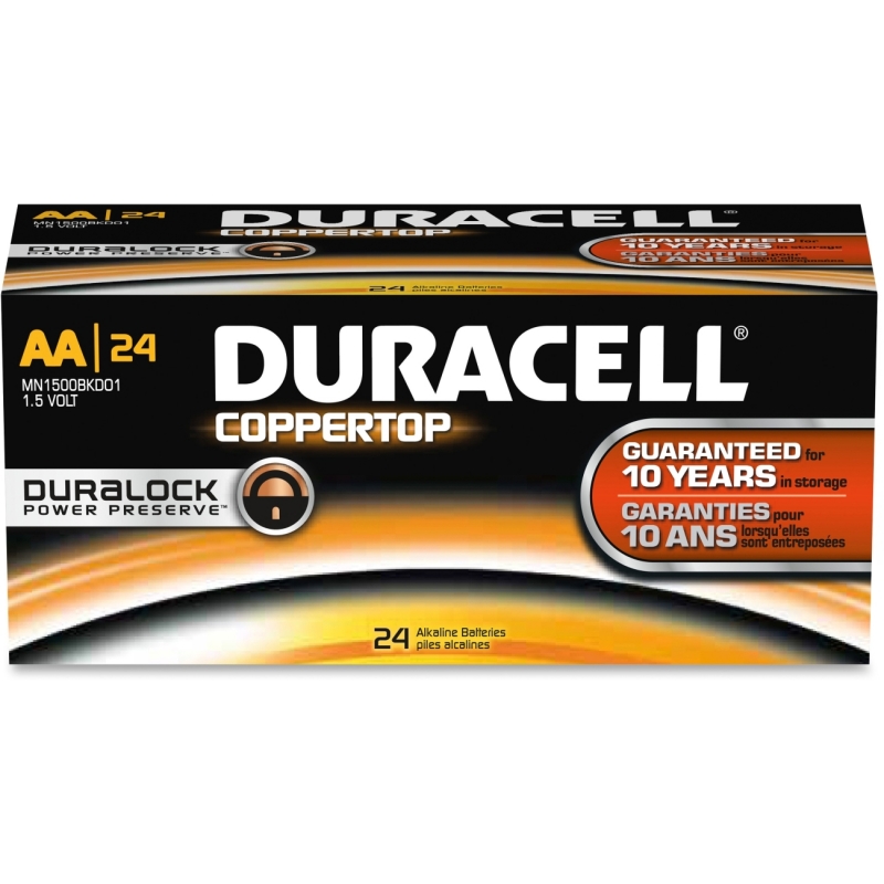 Duracell AA CopperTop Batteries 01501 DUR01501