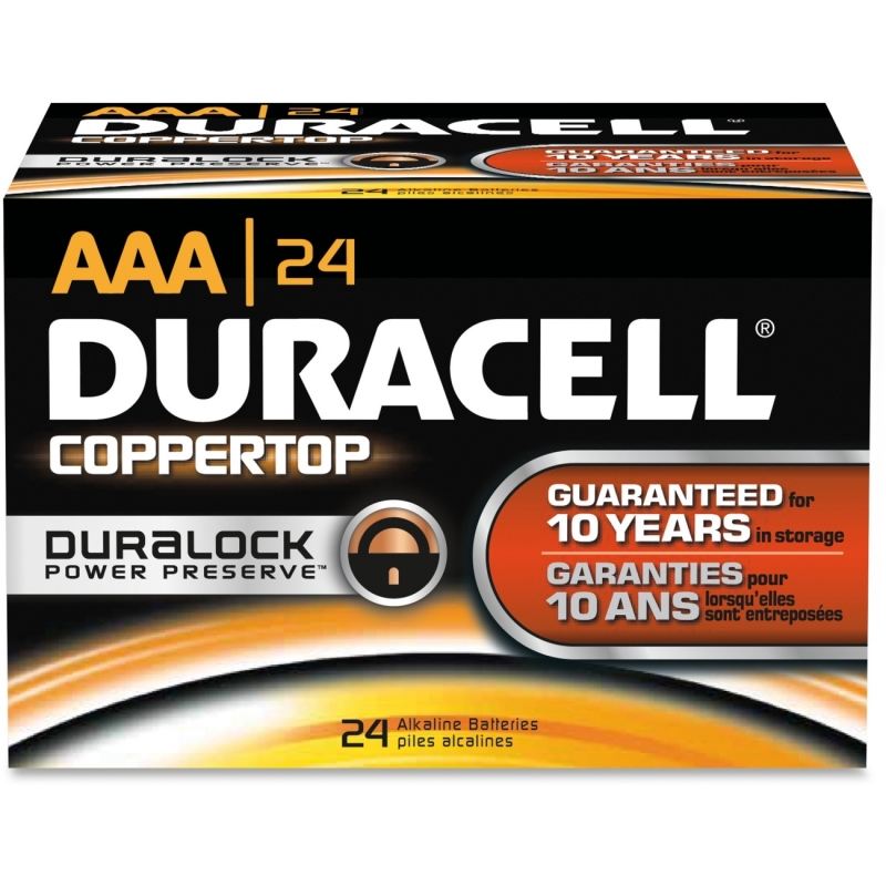Duracell AAA CopperTop Batteries 02401 DUR02401